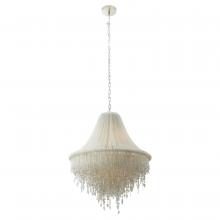 Minka Metropolitan N1517-613 - Crystal Reign 7 Light Pendant With Glass Beads