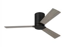 Visual Comfort & Co. Fan Collection 3RZHR52AGP - Rozzen 52-inch indoor/outdoor Energy Star hugger ceiling fan in aged pewter finish