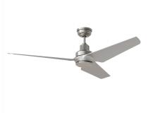 Visual Comfort & Co. Fan Collection 3RULSM52BSD - Ruhlmann Smart 52&#34; Dimmable Indoor/Outdoor Integrated LED Brushed Steel Ceiling Fan