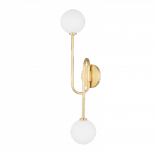 Mitzi by Hudson Valley Lighting H655102A-AGB - Zani Wall Sconce