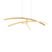 Dals W3PD36-CC-GD - 3 Curved Branch Pendant