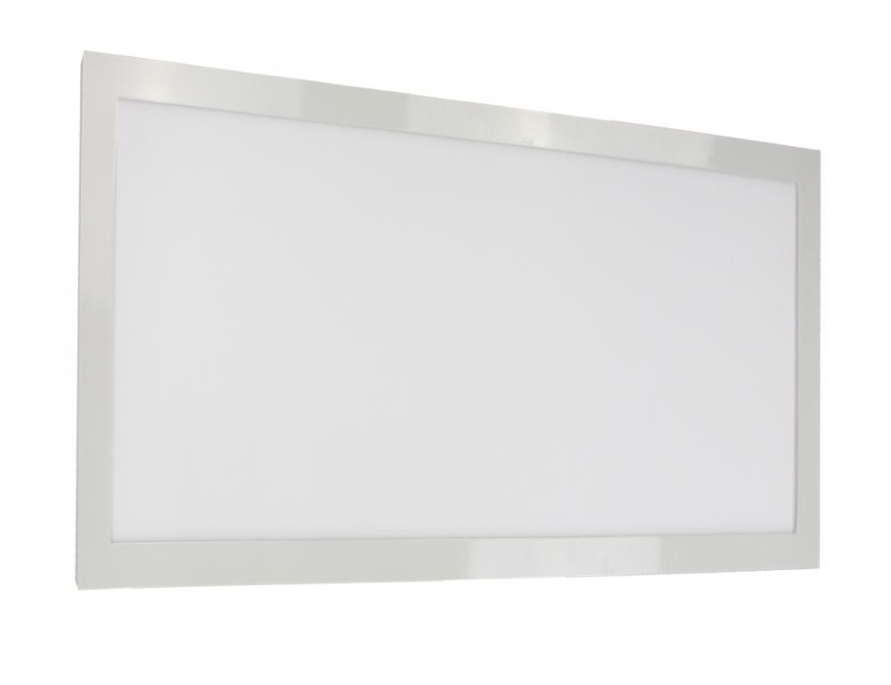 Blink Plus - 22W- 12" x 24" Surface Mount LED - 5000K - White Finish - 120-277V