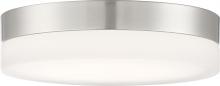 Nuvo 62/459 - Pi - 11&#34;- LED Flush - Brushed Nickel Finish