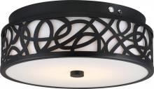 Nuvo 62/978 - LED 20W - Flush with White Acrylic Lens- Aged Bronze Finish- 120-277V - 120-277V