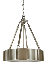 Framburg 4590 BN/PN - 4-Light 16&#34; Brushed Nickel/Polished Nickel Pantheon Pendant