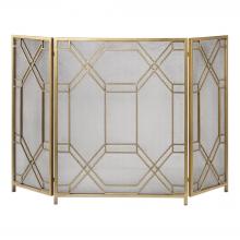 Uttermost 18707 - Uttermost Rosen Gold Fireplace Screen