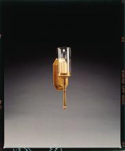 Northeast Lantern 134-AB-LT1-CLR - Wall Sconce 3&#34; x 6&#34; Glass Cylinder Antique Brass 1 Candelabra Socket Clear Glass