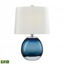 ELK Home D3854BL-LED - Playa Linda 19&#39;&#39; High 1-Light Table Lamp - Blue - Includes LED Bulb