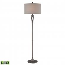 ELK Home D3992-LED - Lightning Rod 66&#39;&#39; High 1-Light Floor Lamp - Pewter - Includes LED Bulb