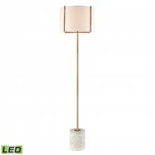 ELK Home D4550-LED - Trussed 63&#39;&#39; High 1-Light Floor Lamp - White - Includes LED Bulb