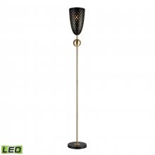 ELK Home D4691-LED - Amulet 69.5&#39;&#39; High 1-Light Floor Lamp - Black - Includes LED Bulb