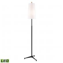 ELK Home H0019-11064-LED - Matthias 65&#39;&#39; High 1-Light Floor Lamp - Matte Black - Includes LED Bulb
