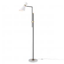 ELK Home H0019-11112 - Taran 61&#39;&#39; High 1-Light Floor Lamp - Matte White