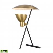 ELK Home H0019-9511-LED - Wyman Square 19&#39;&#39; High 1-Light Desk Lamp - Satin Gold - Includes LED Bulb