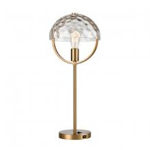 ELK Home S0019-9562 - Parsons Avenue 24&#39;&#39; High 1-Light Desk Lamp - Aged Brass