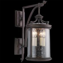 Fine Art Handcrafted Lighting 538581ST - Louvre 25&#34; Outdoor Wall Mount