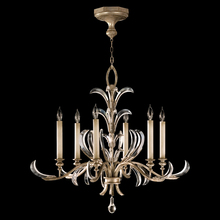 Fine Art Handcrafted Lighting 739140ST - Beveled Arcs 37" Round Chandelier