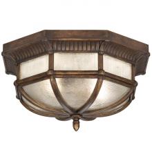 Fine Art Handcrafted Lighting 845282ST - Holland Park 16&#34; Outdoor Flush Mount